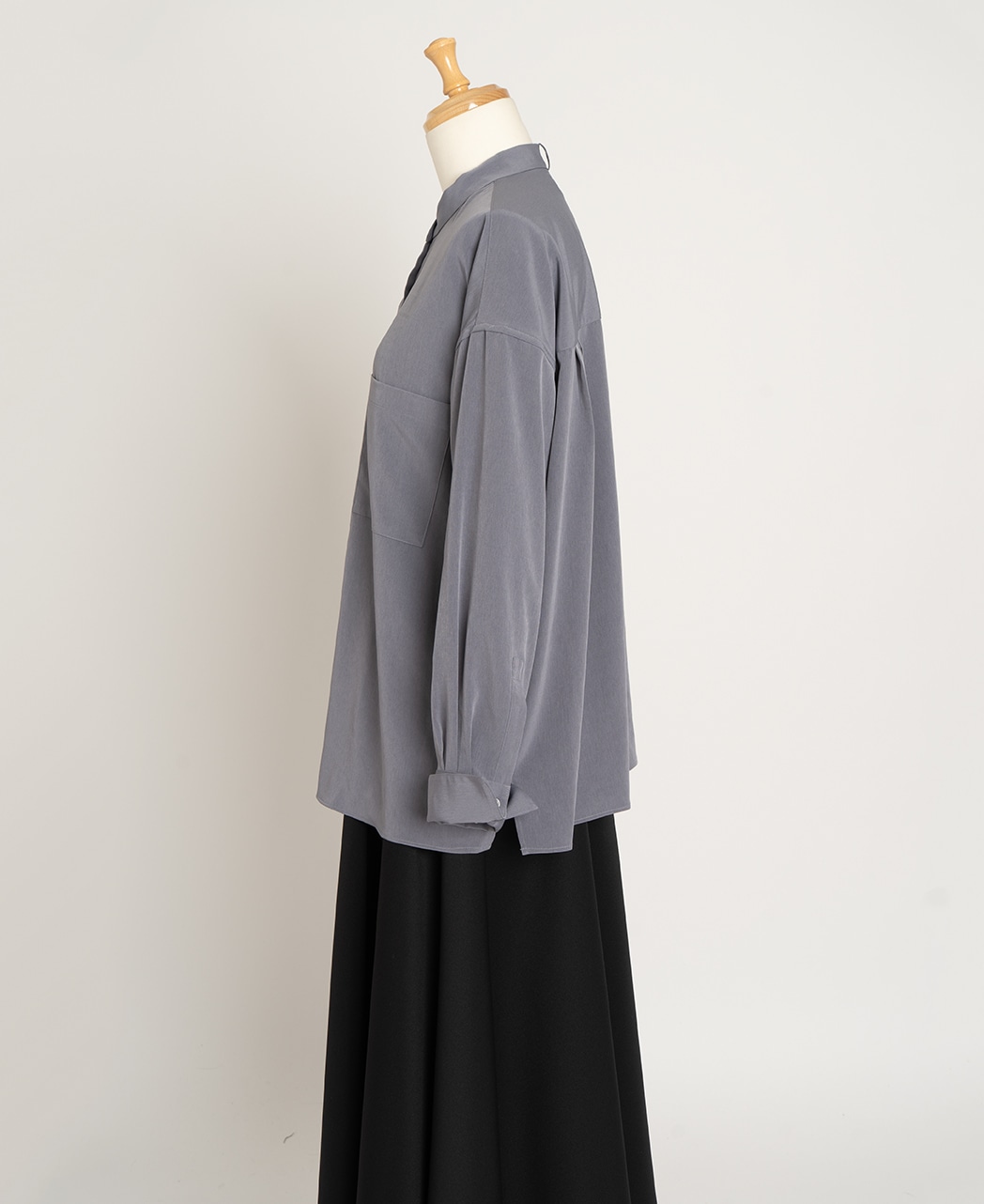 ブラウス/リボンタイ付き