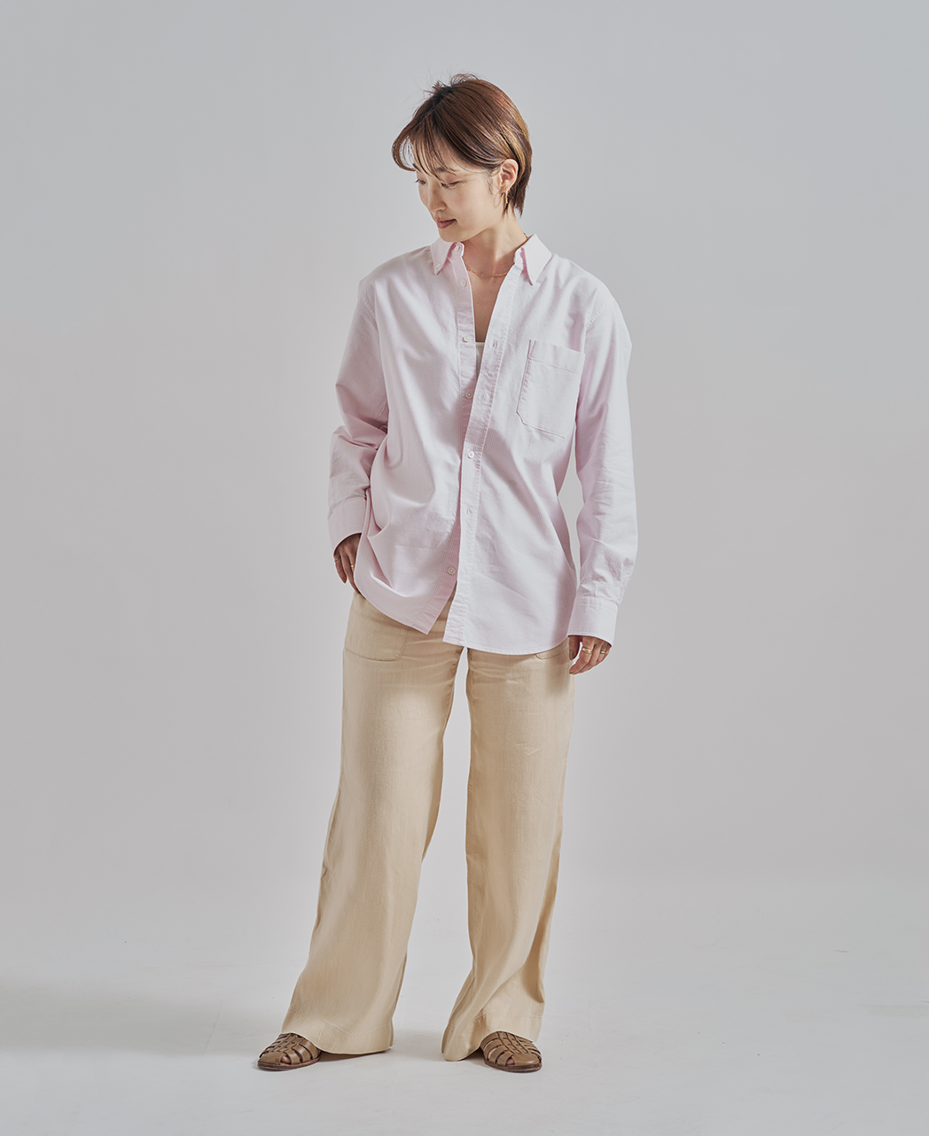 長袖シャツ / 2月下旬発送予定/ボタンダウン