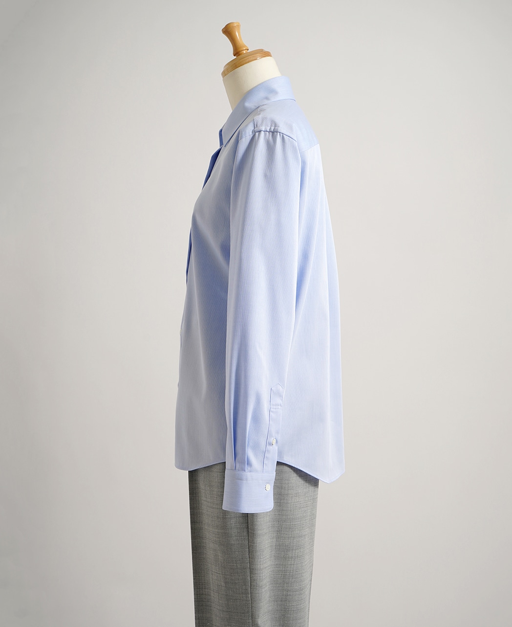 長袖シャツ / 2月上旬発送予定/ボックスプリーツ