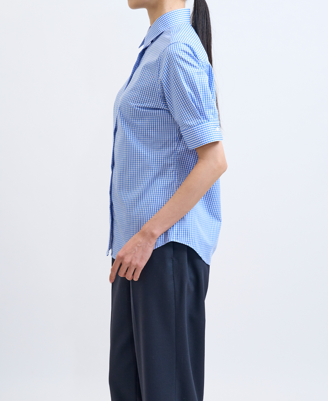 半袖シャツ / 3月下旬発送予定/ボックスプリーツ