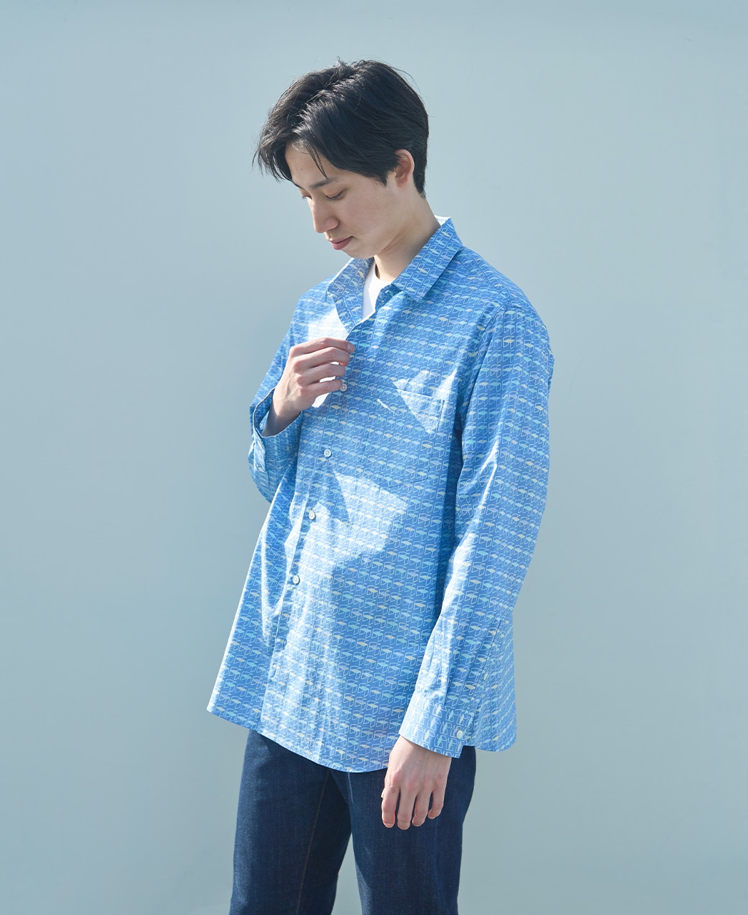 長袖シャツ/リバティ・ファブリックス