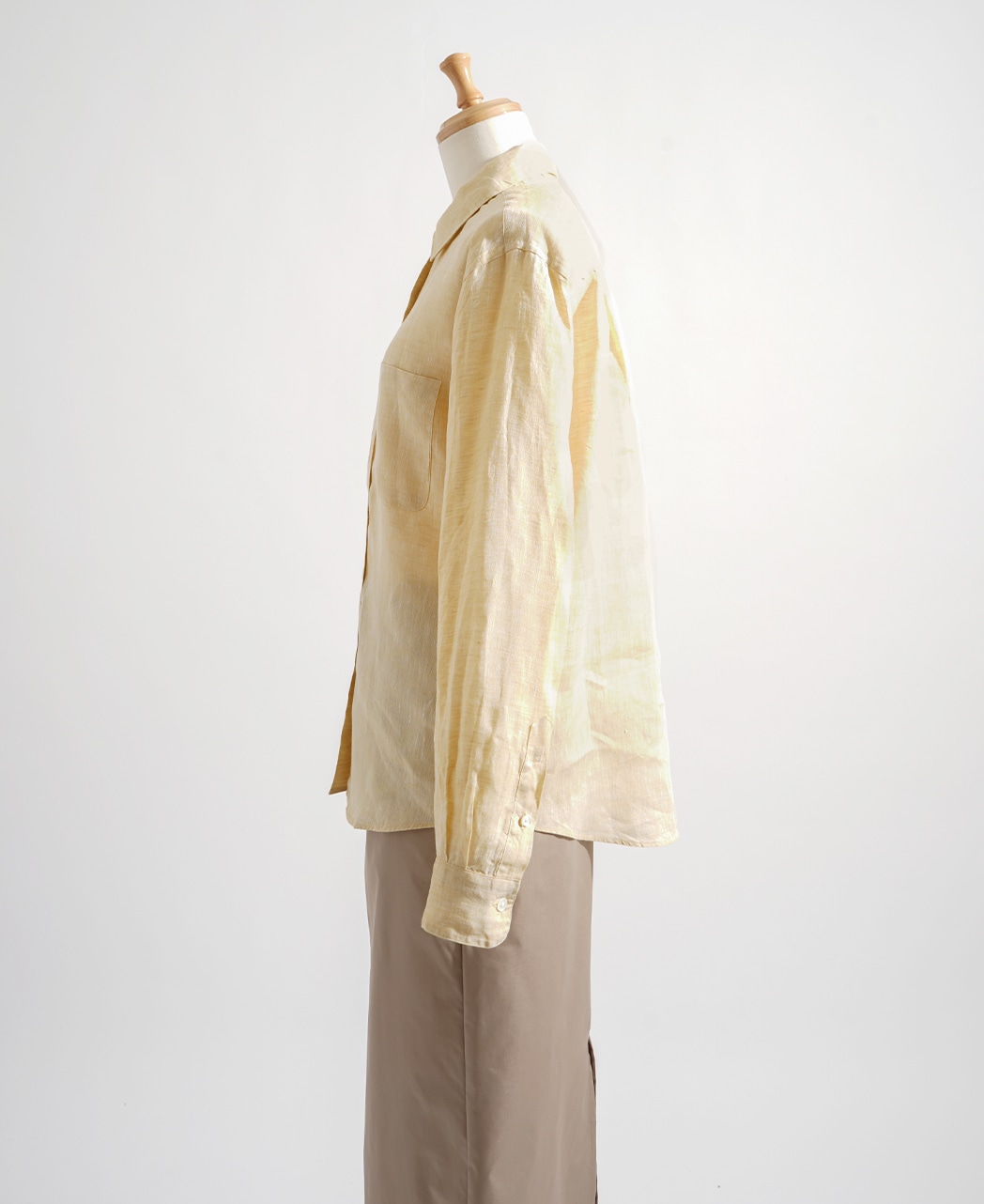 長袖シャツ/リネン