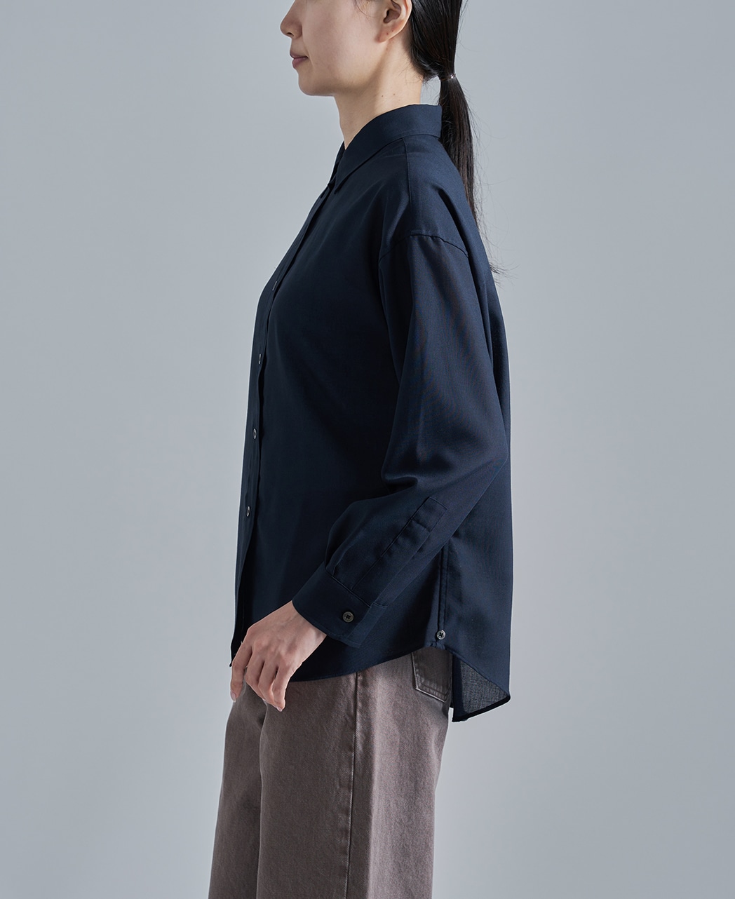 長袖シャツ / 8月下旬発送予定/カシュクール