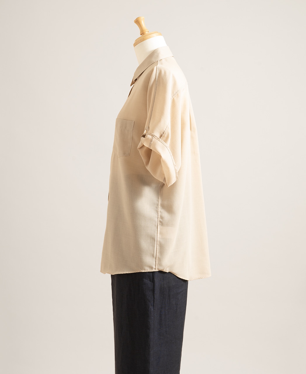 半袖シャツ / 4月下旬発送予定/ドルマンスリーブ / ロールアップ袖