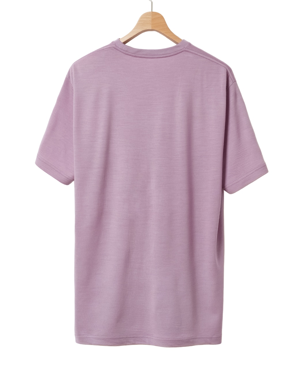 メリノウールTシャツ/ボタニカル染め(ラベンダー)/札幌店限定