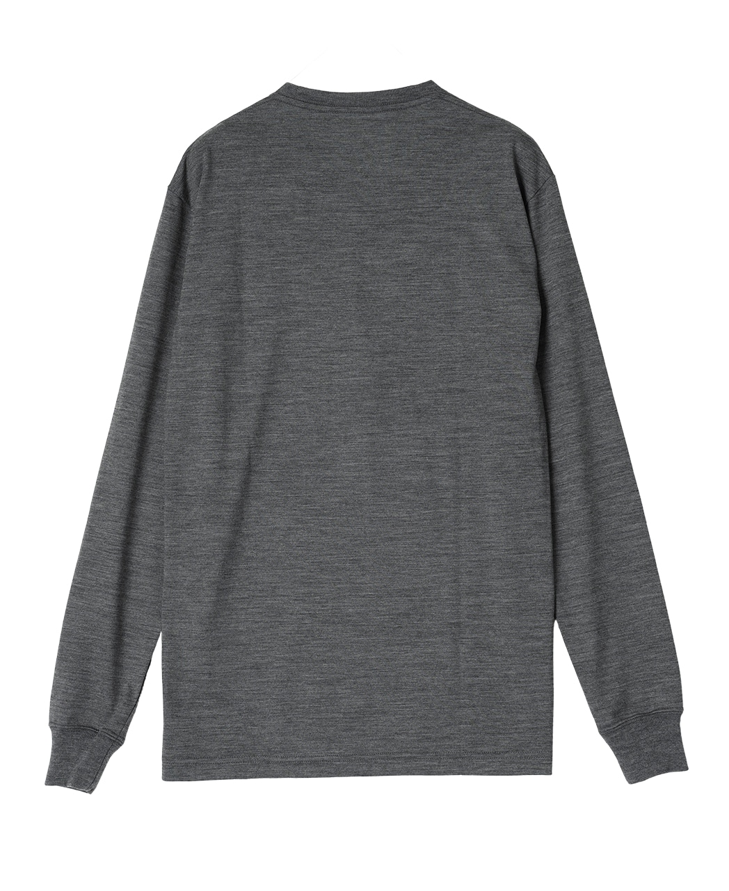 メリノウールTシャツ/ロングスリーブ / グレー系