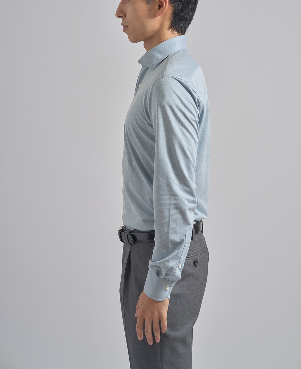 ストレッチシャツ/ハイゲージピケ