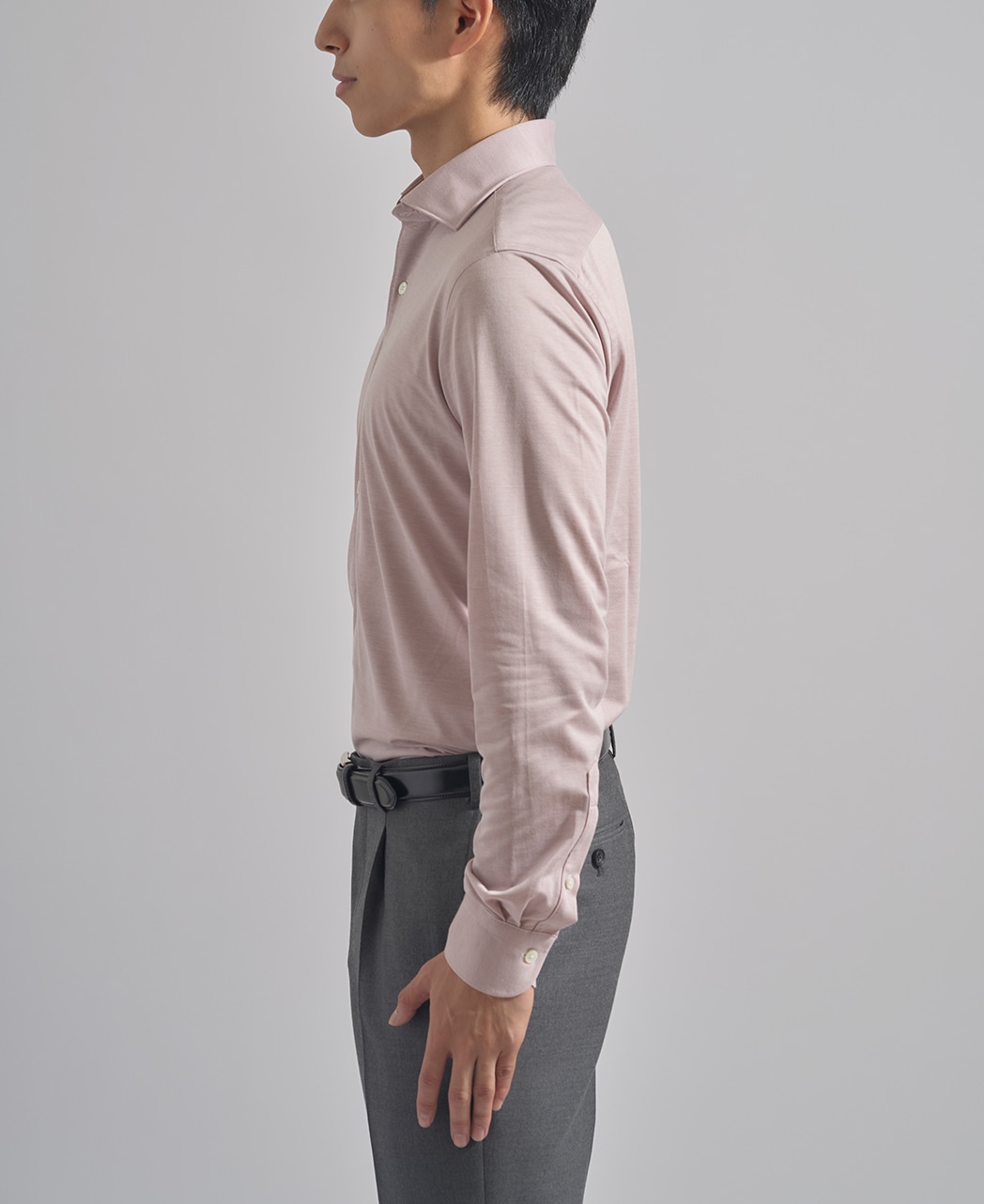 ストレッチシャツ/ハイゲージピケ