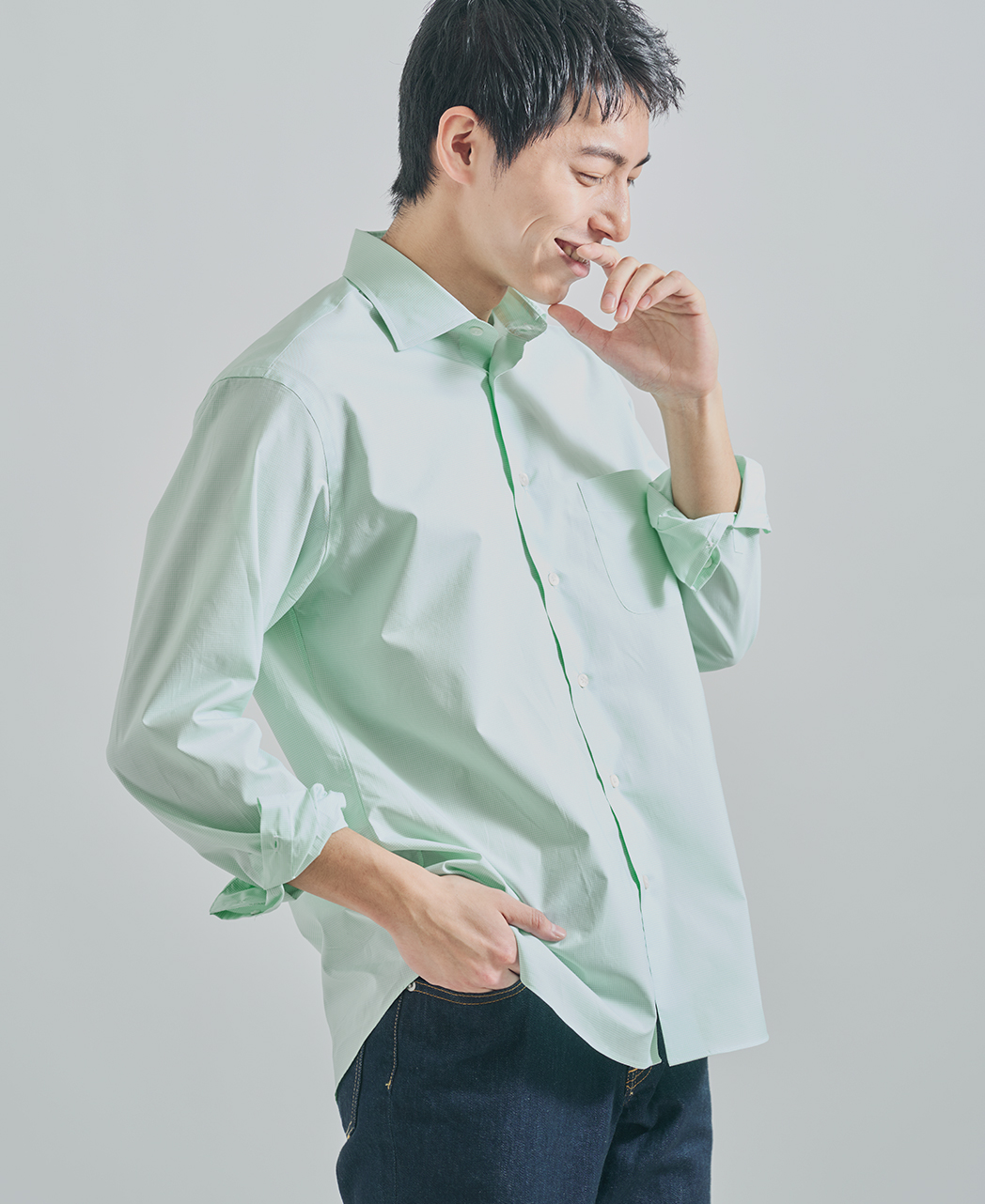 カジュアルシャツ/THOMAS MASON/ブロードクロス