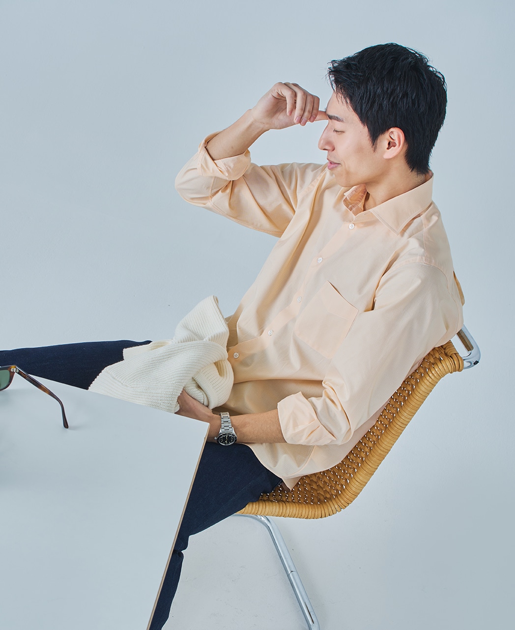 カジュアルシャツ/THOMAS MASON / 3月中旬以降発送予定/ブロードクロス