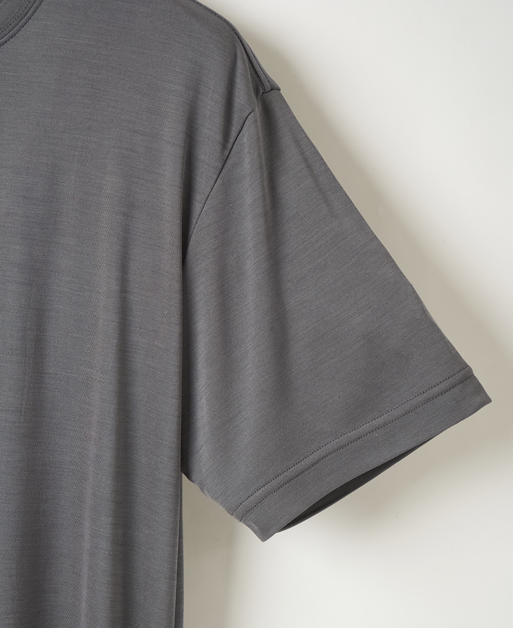 シルクTシャツ/カットソー / グレー系