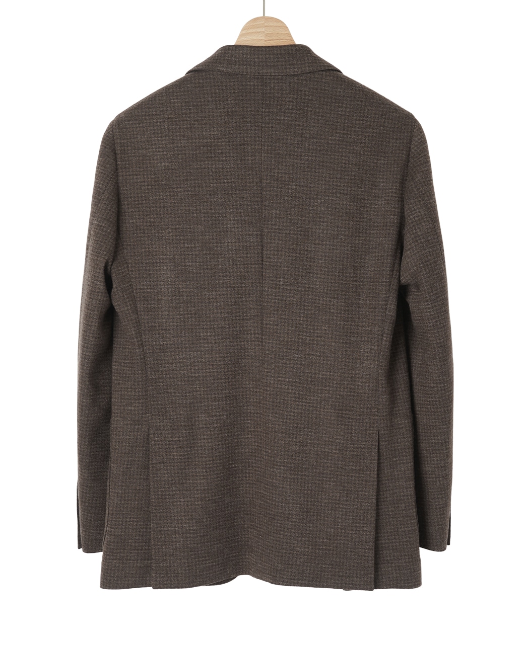 ウールストレッチジャケット/ハウンドトゥース