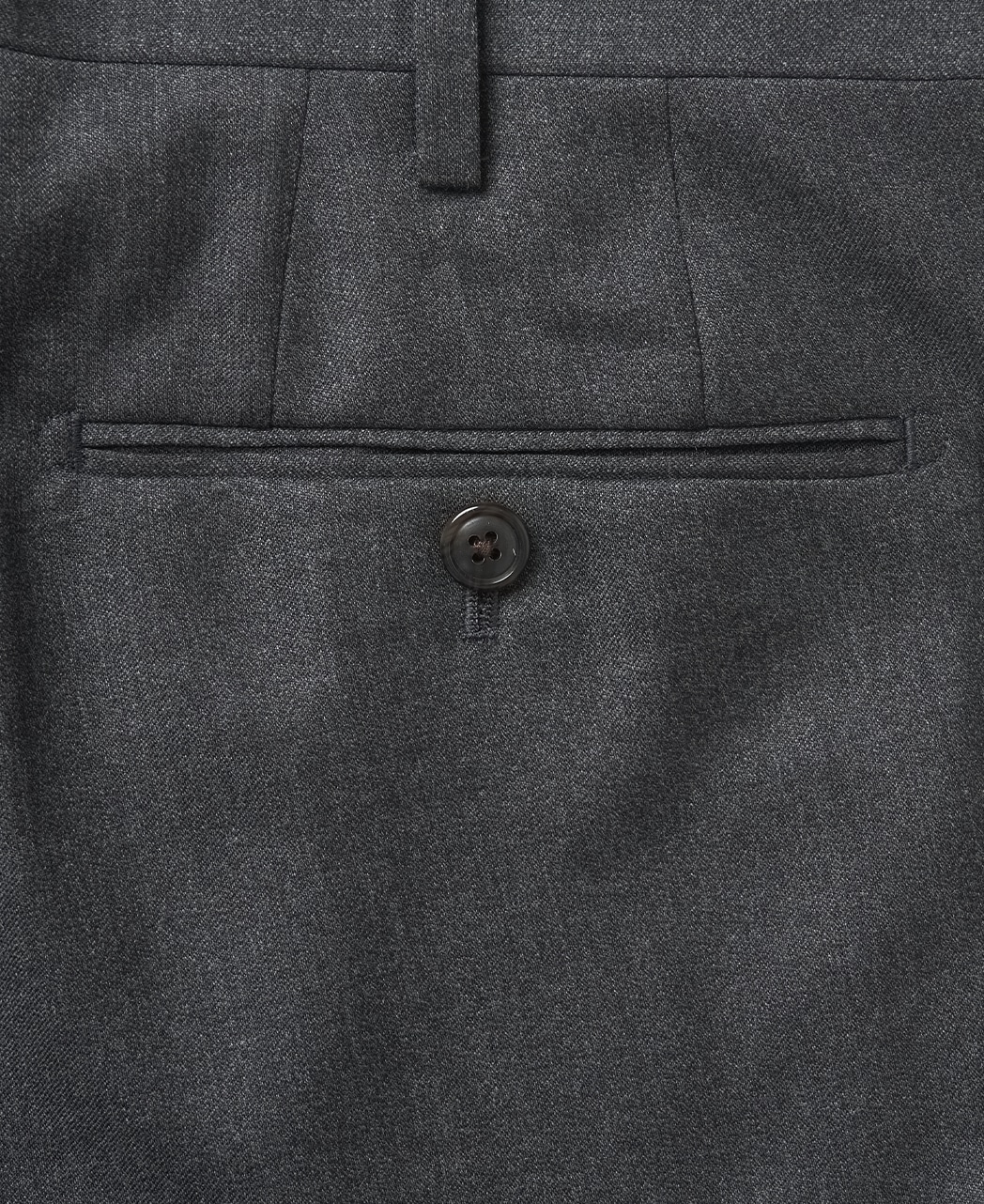 ウールスラックス(1タック)/CANONICO/ラスティックツイル