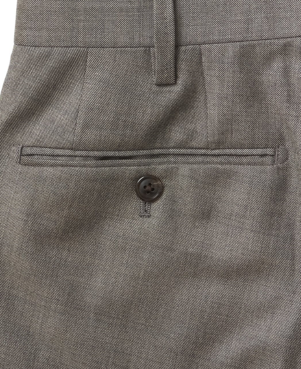 ウールスラックス（1タック）/CANONICO/シャークスキン