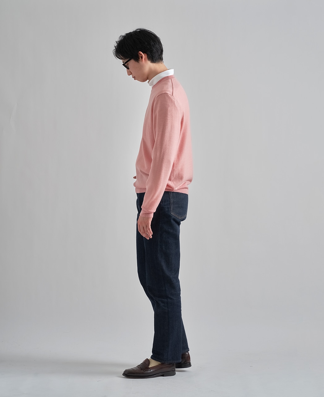 セーター/ボタニカルダイ / 芍薬