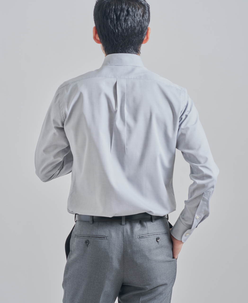 ビジネスシャツ/ピンポイントオックスフォード/イージーケア