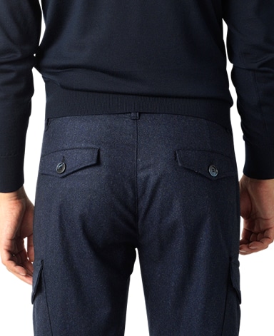 イタリア製ウールカーゴパンツ