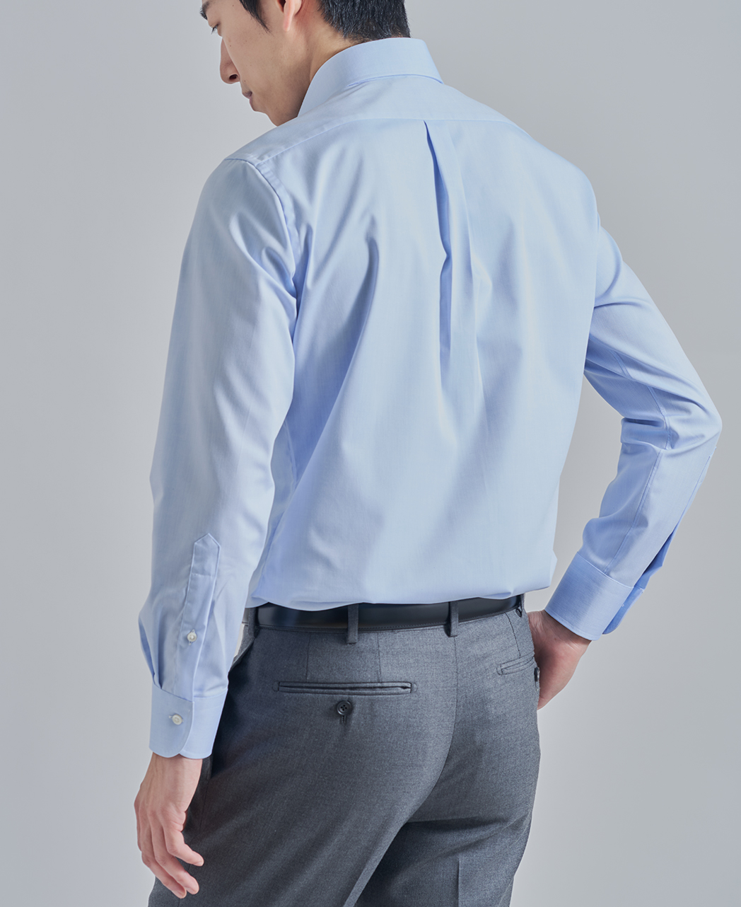 ビジネスシャツ/ピンポイントオックスフォード/イージーケア