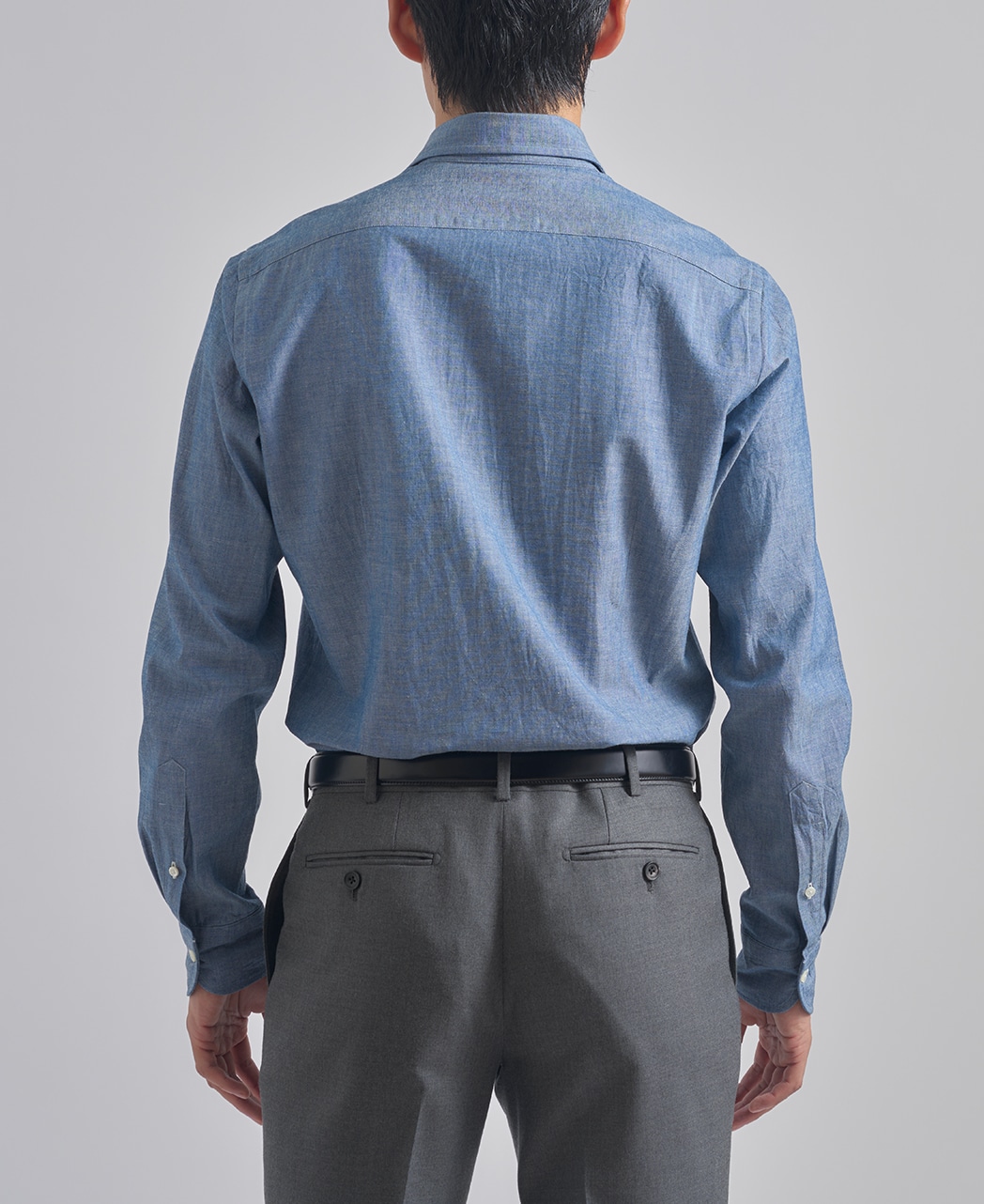 ビジネスシャツ/シャンブレー