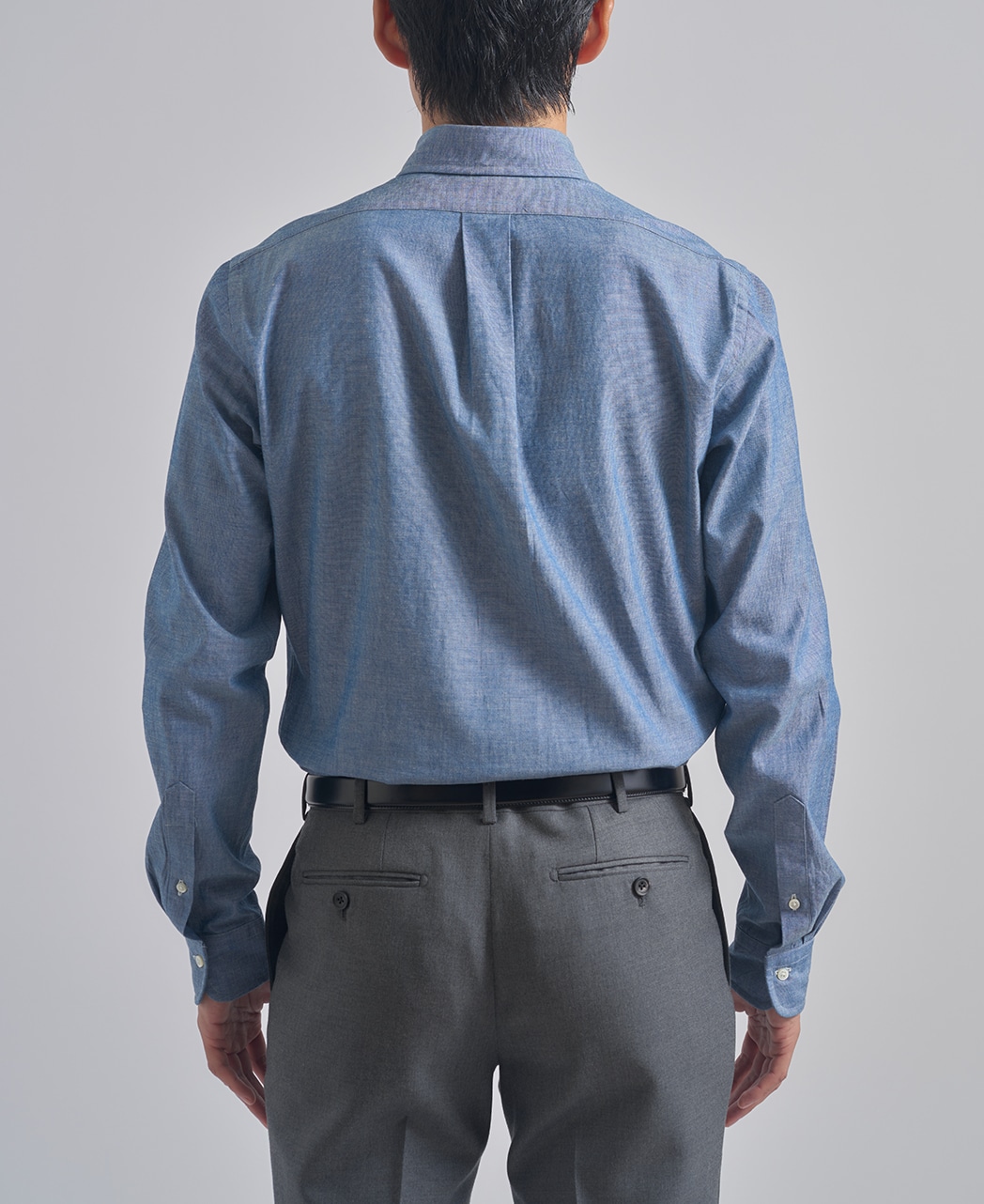 ビジネスシャツ/SPORT/シャンブレー