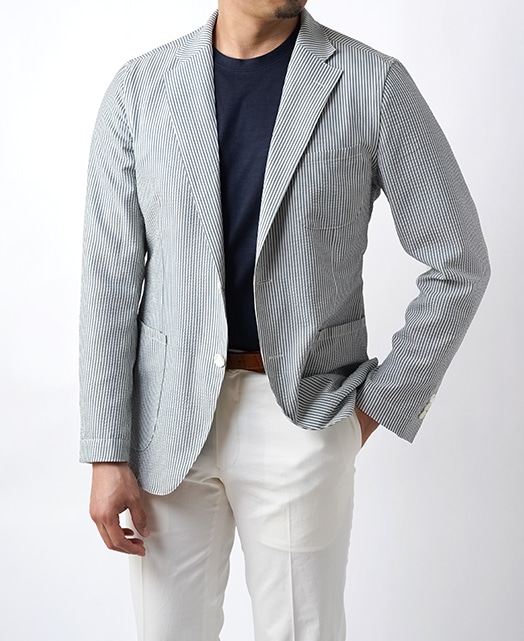 ウールシャツジャケット(S ブルー系): メンズ | メーカーズシャツ鎌倉 