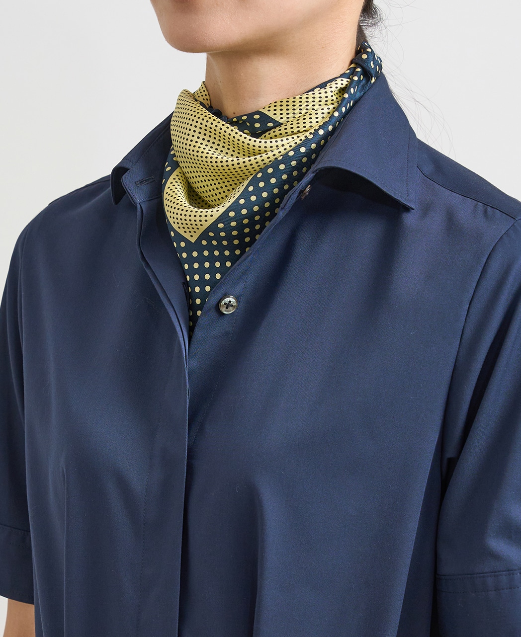 スカーフ/シルク / ドット柄