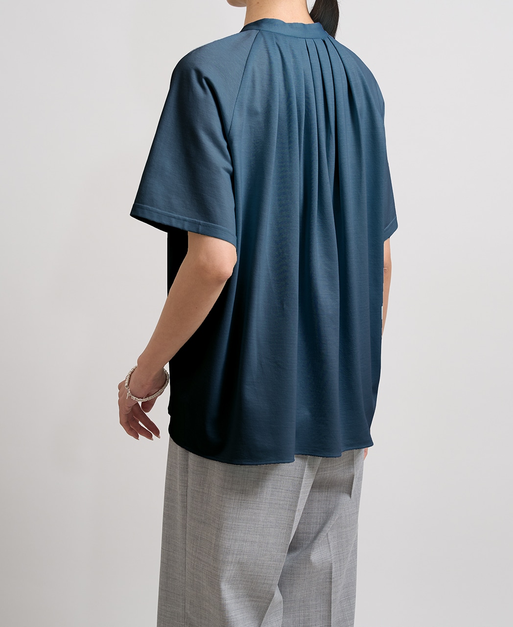 半袖シャツ / 4月下旬発送予定/スタンドタック / プルオーバー