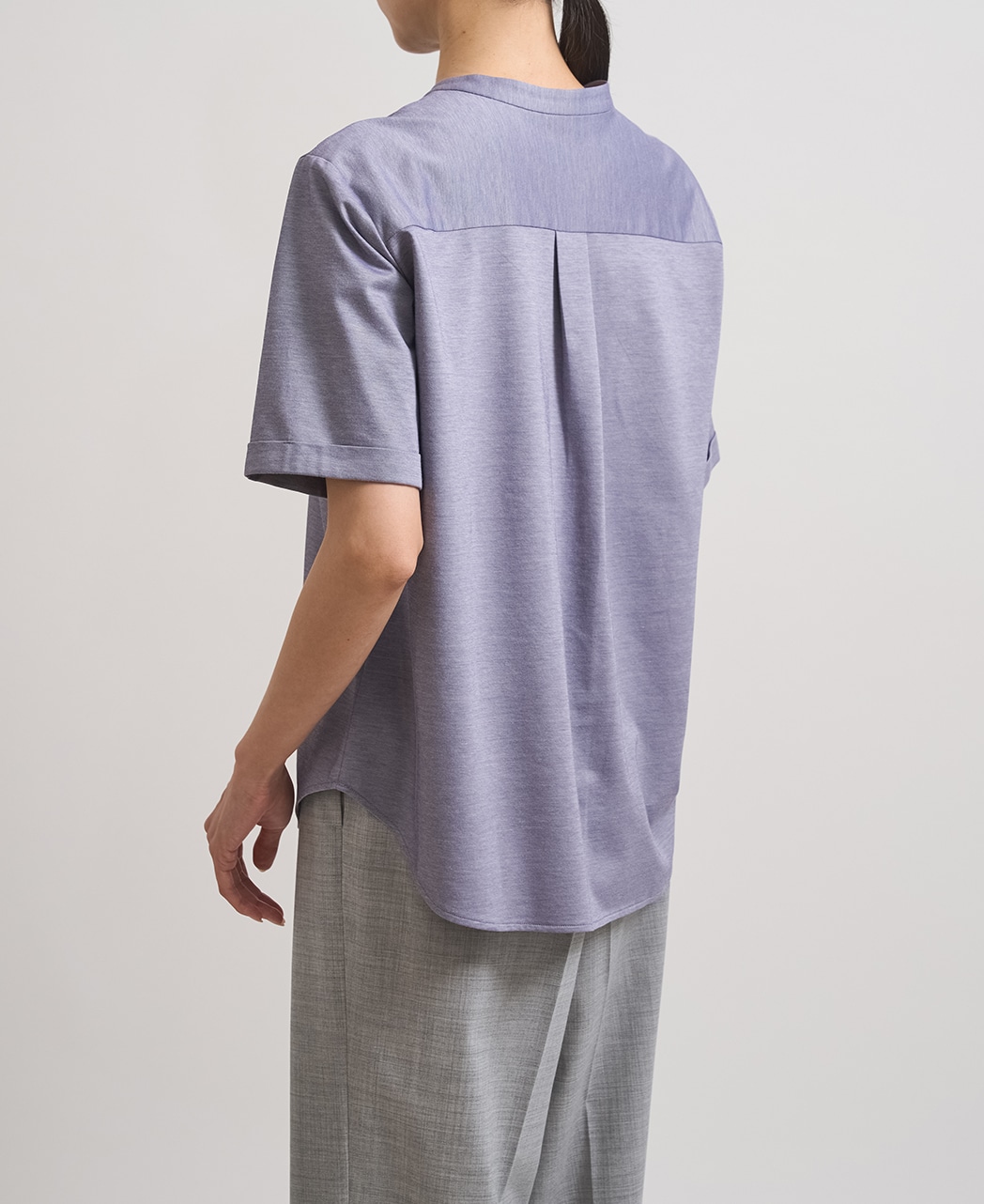 ブラウス / 5月中旬発送予定/半袖 / キーネック