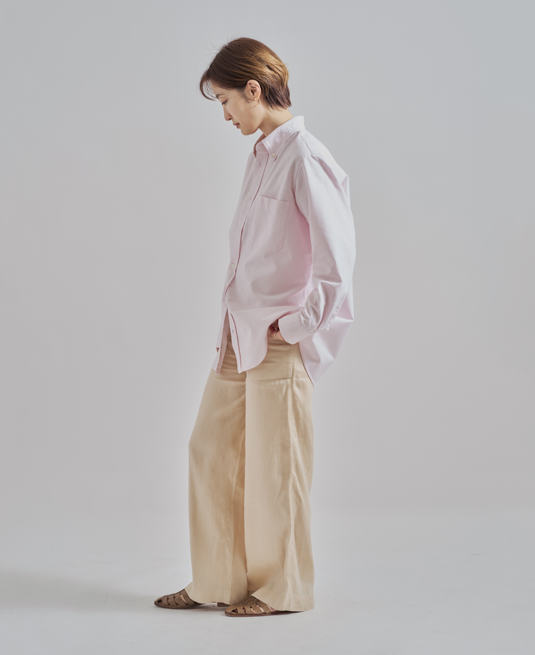 長袖シャツ / 2月下旬発送予定/ボタンダウン