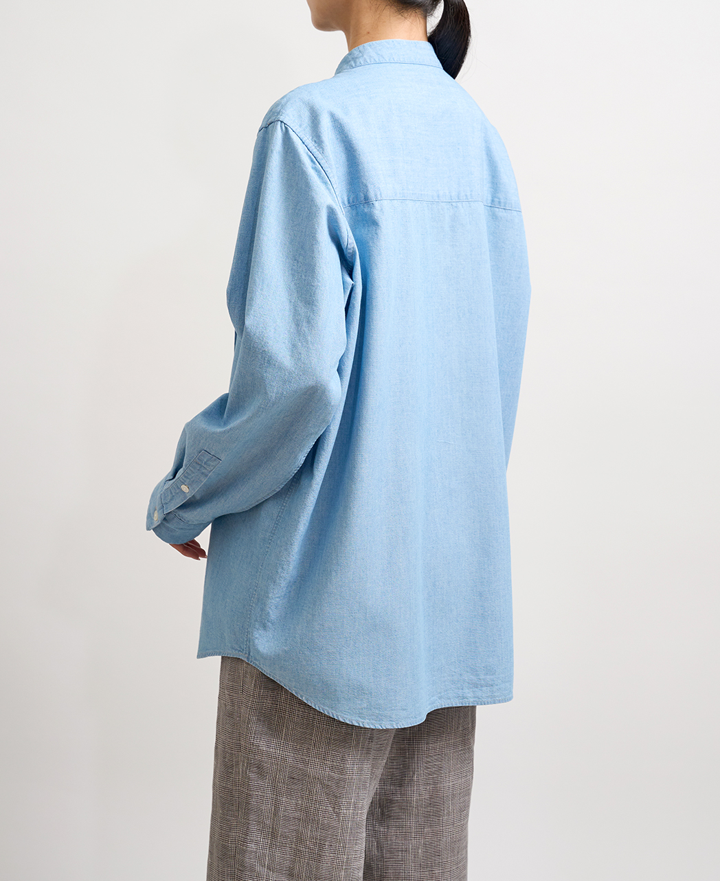 長袖シャツ / 4月中旬発送予定/ピンタック