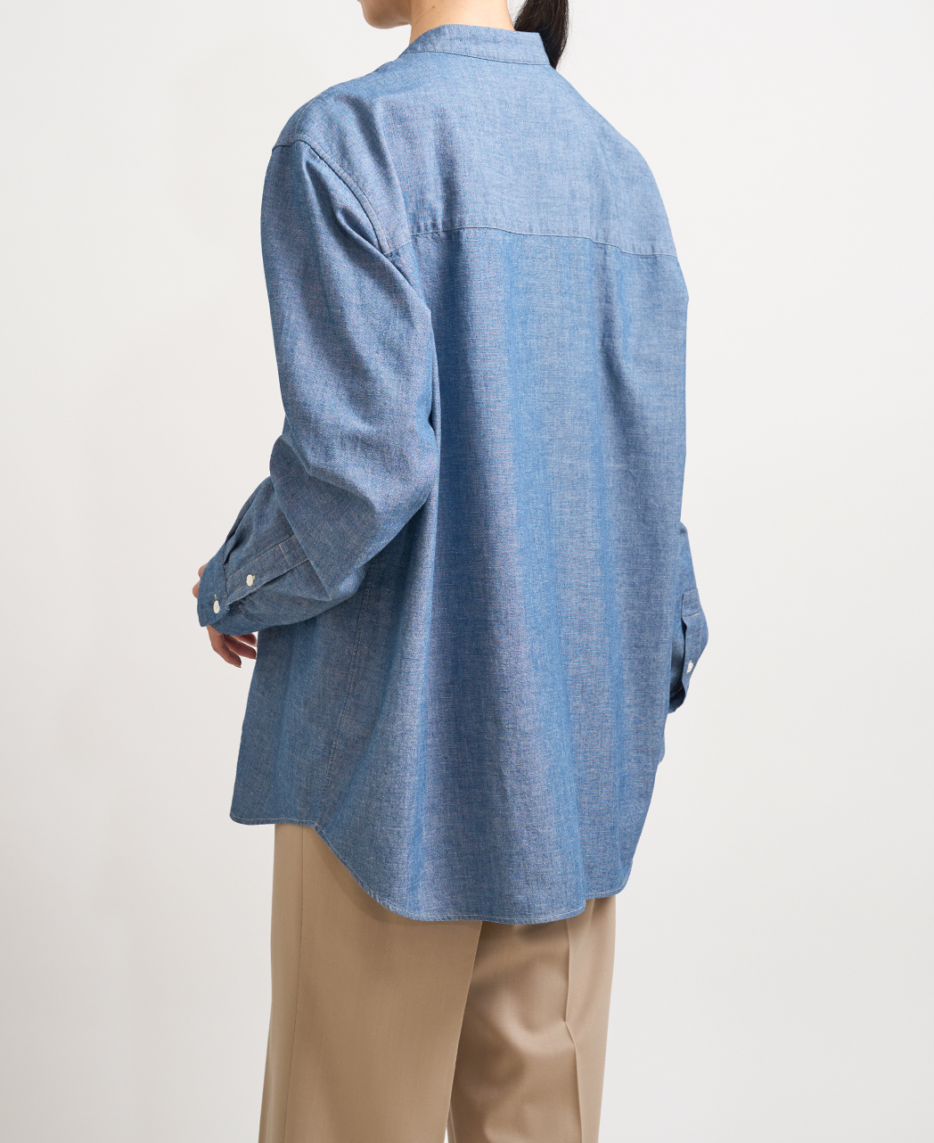 長袖シャツ / 4月中旬発送予定/ピンタック