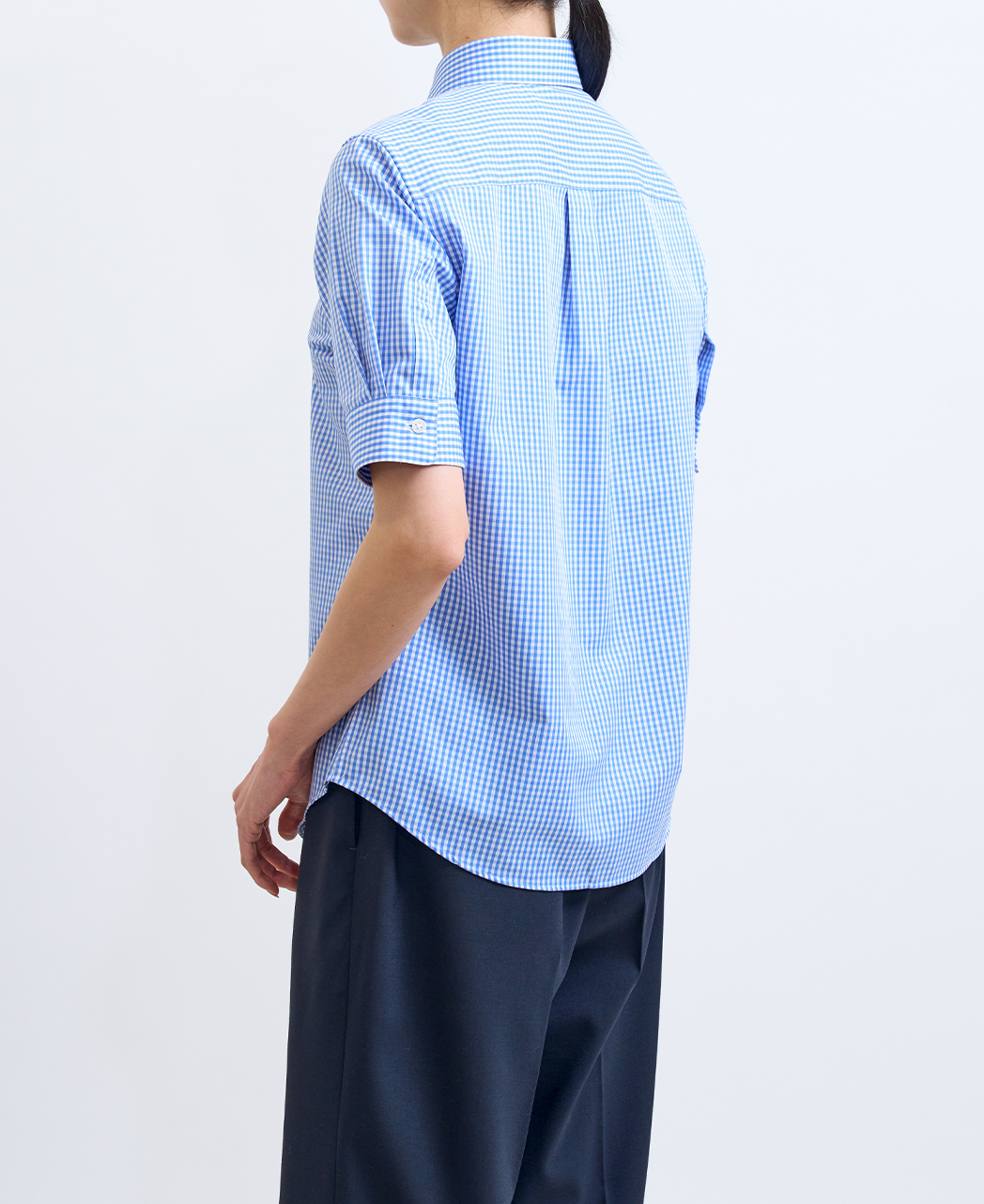 半袖シャツ / 3月下旬発送予定/ボックスプリーツ