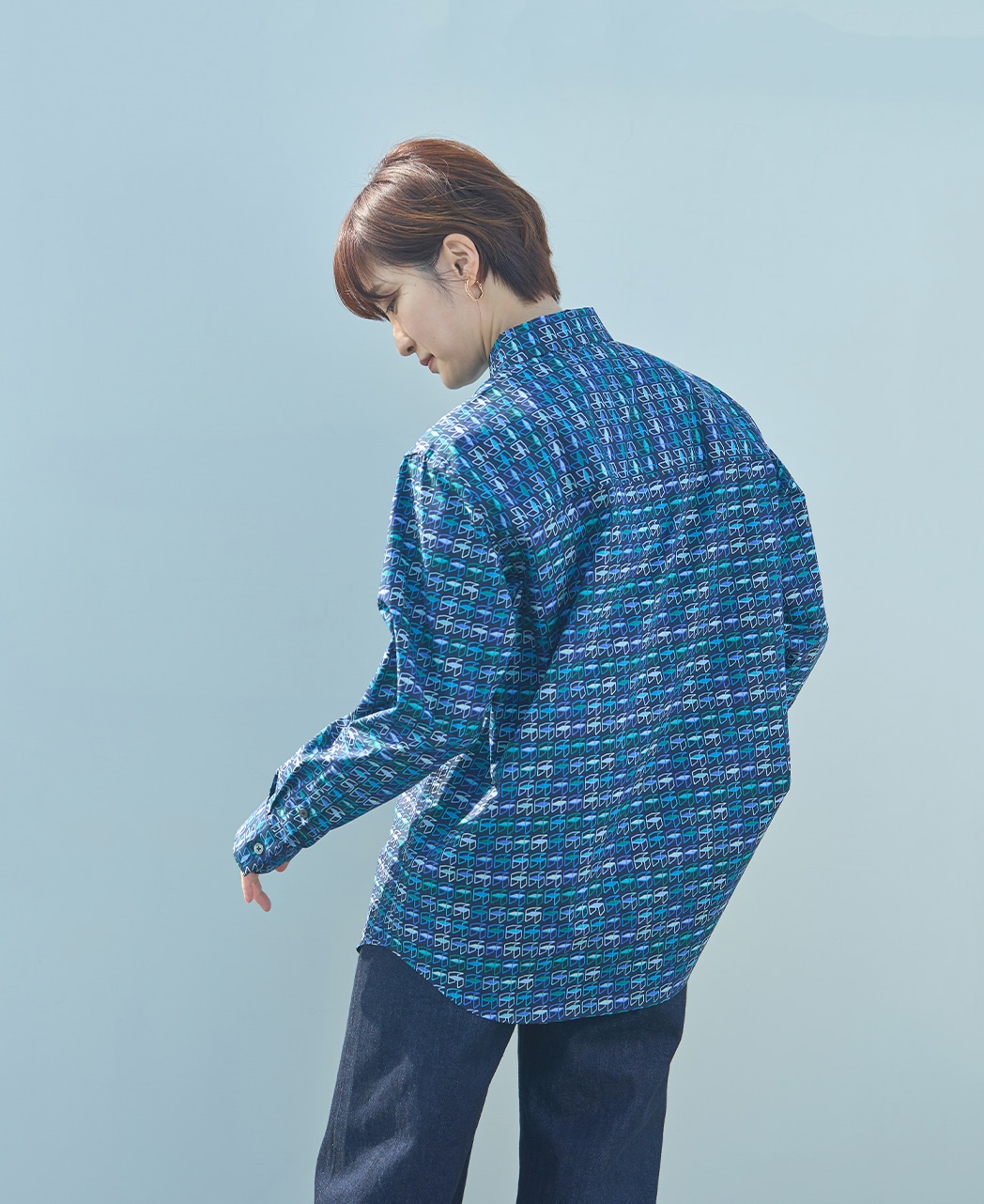 長袖シャツ/リバティ・ファブリックス