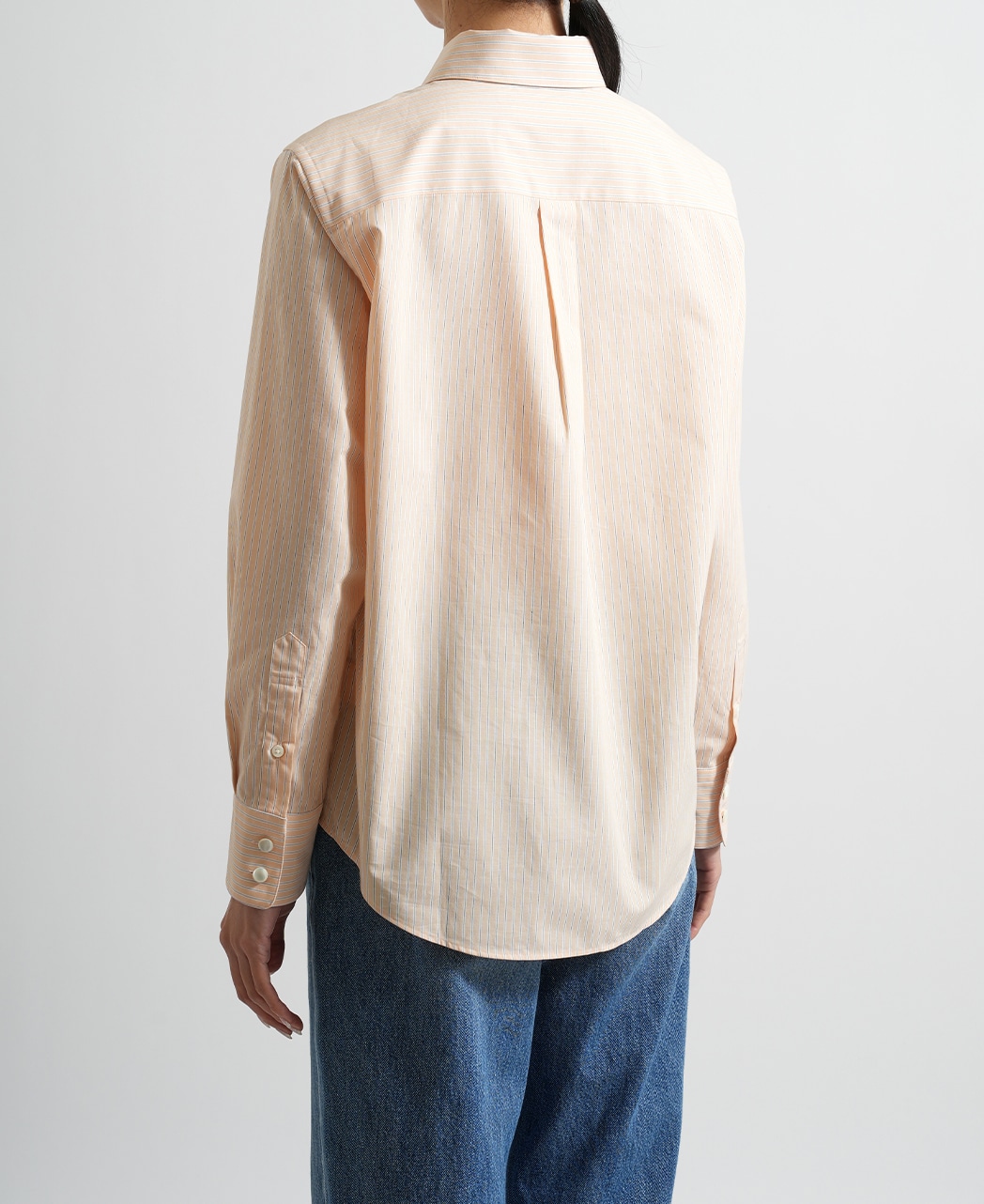 長袖ｼｬﾂ / 1月中旬発送予定/ｵｰｶﾞﾆｯｸｺｯﾄﾝ / 比翼