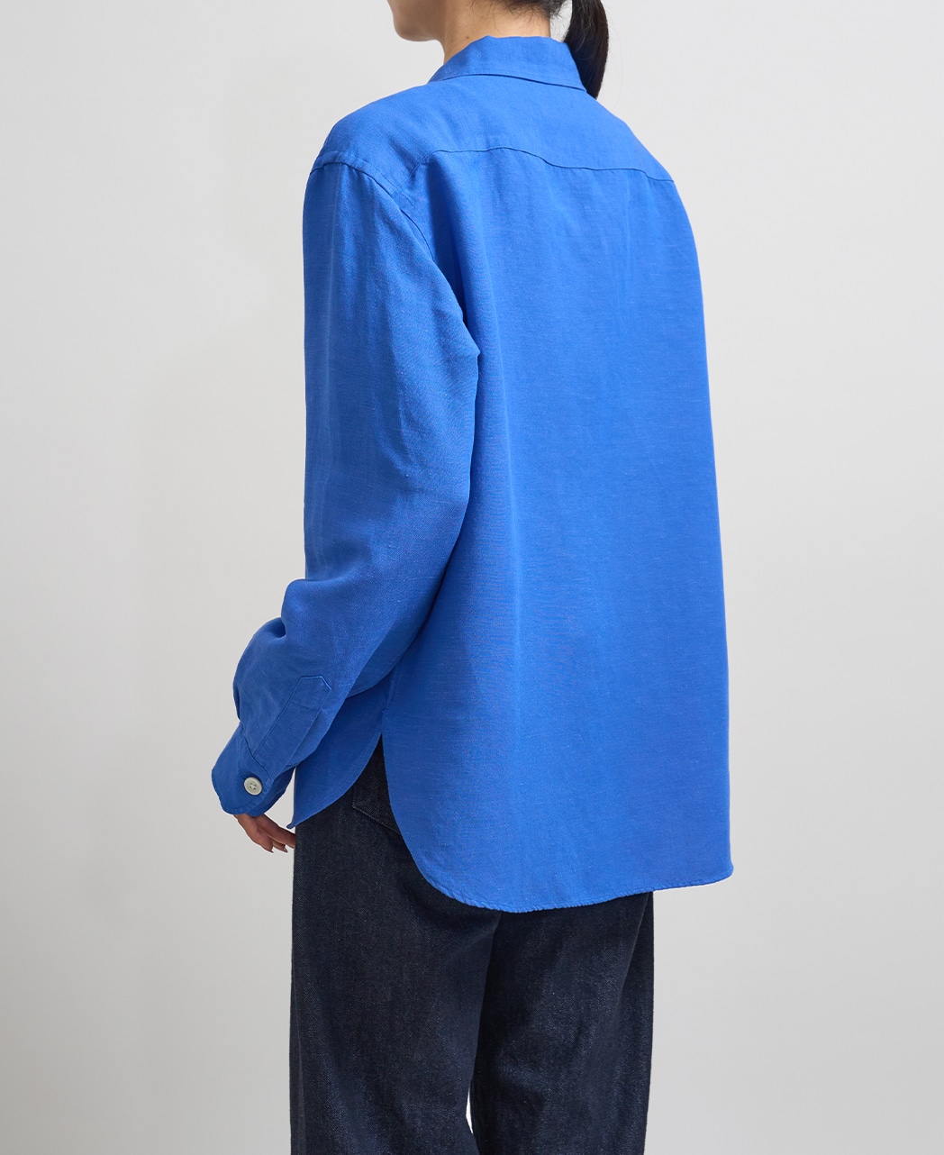 長袖シャツ / 5月下旬発送予定/リネンレーヨン