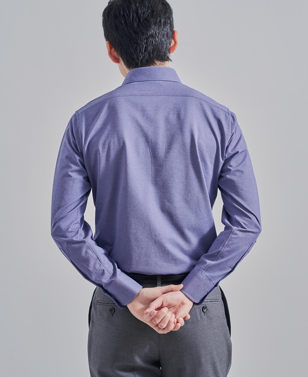 ストレッチシャツ/ハイゲージジャガード