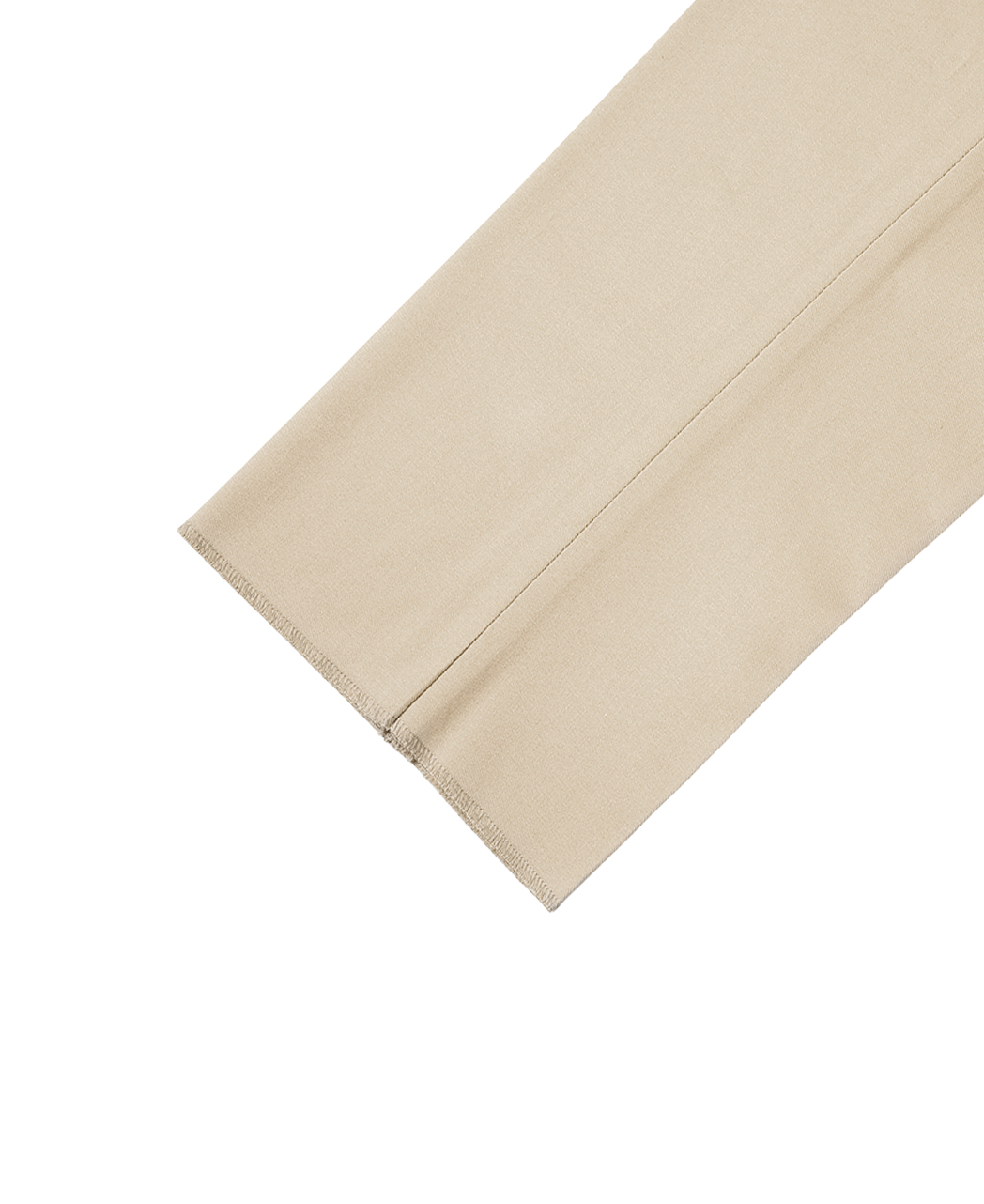 コットンストレッチパンツ(ノータック)/コットン/ライトベージュ系