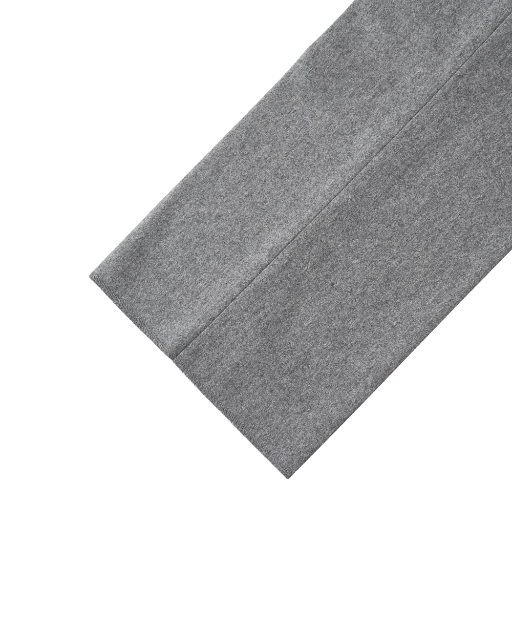 ウールスラックス（ノータック）/フランネル/グレー系