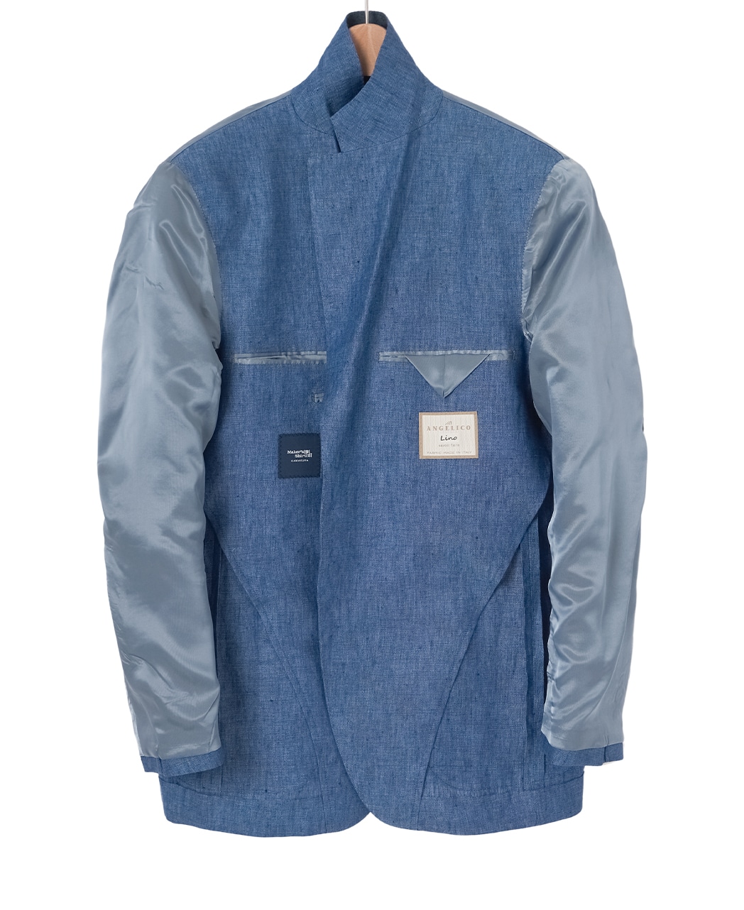 ジャケット/リネン/ブルー系