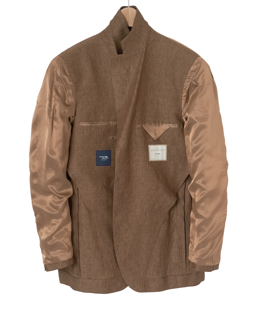 ジャケット/リネン/ブラウン系