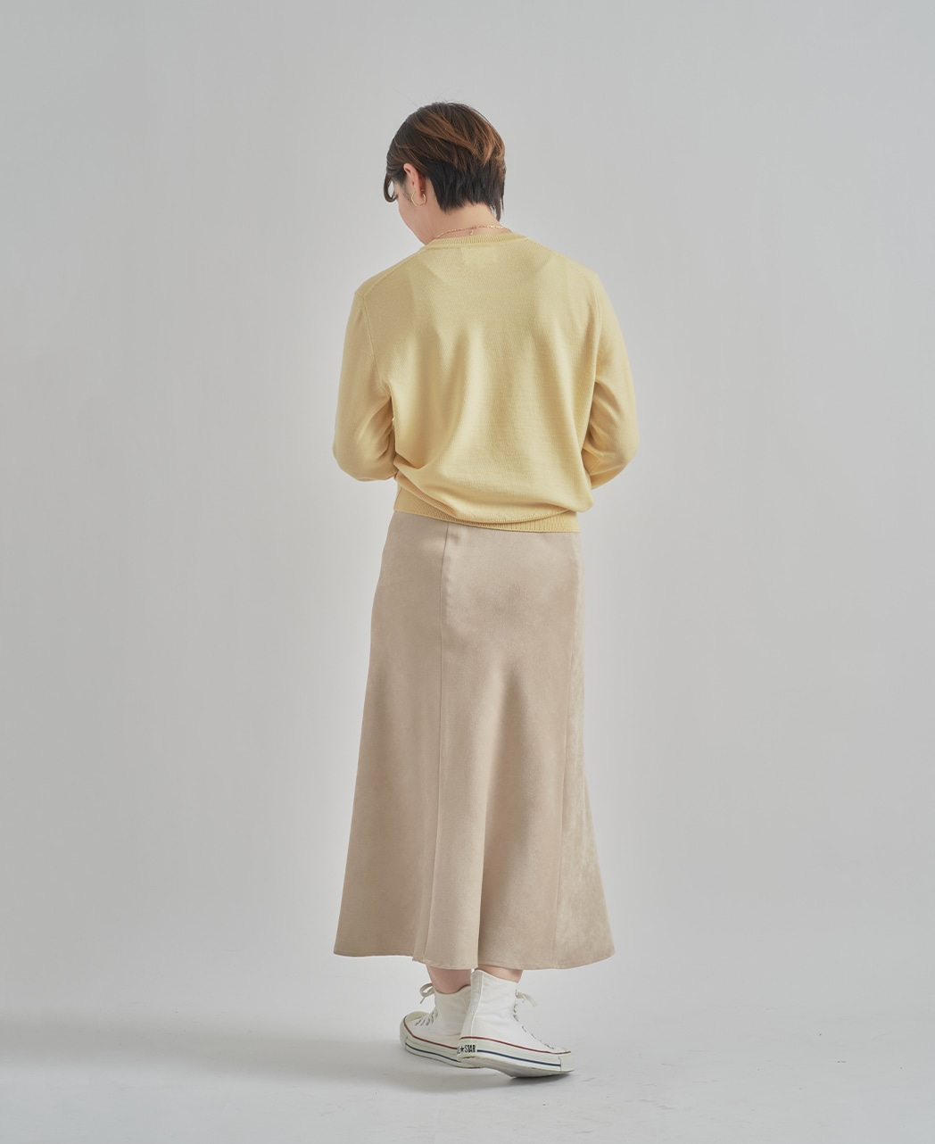 セーター/ボタニカルダイ / チューリップ