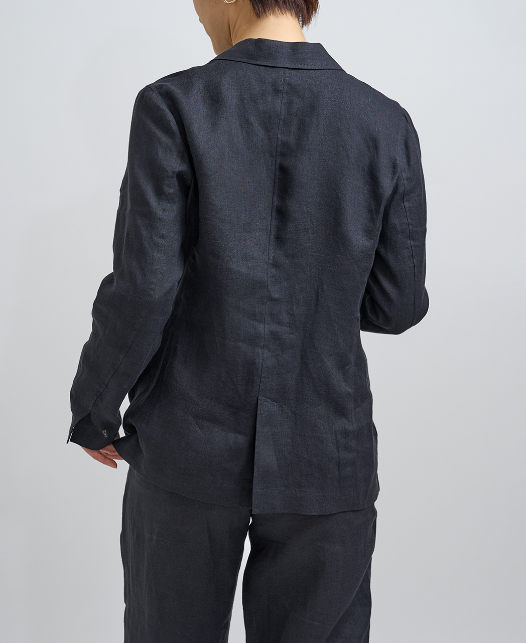 テーラードジャケット/リネン / セットアップ可能