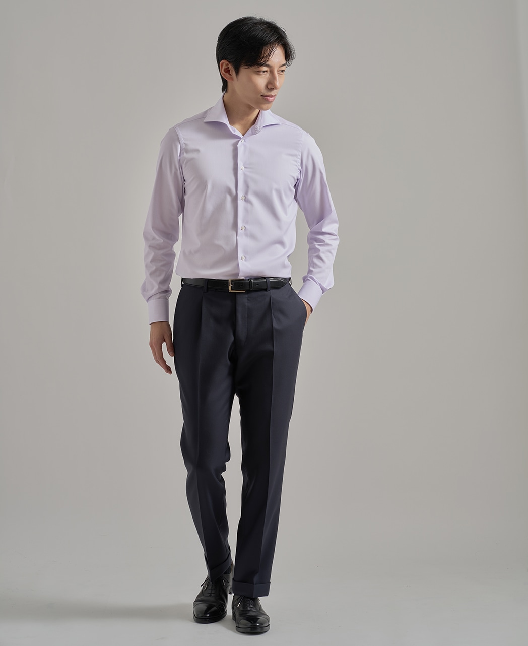 ビジネスシャツ/ツイル/イージーケア