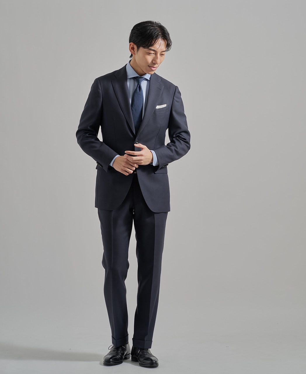 ビジネスシャツ/ウォッシャブルウール