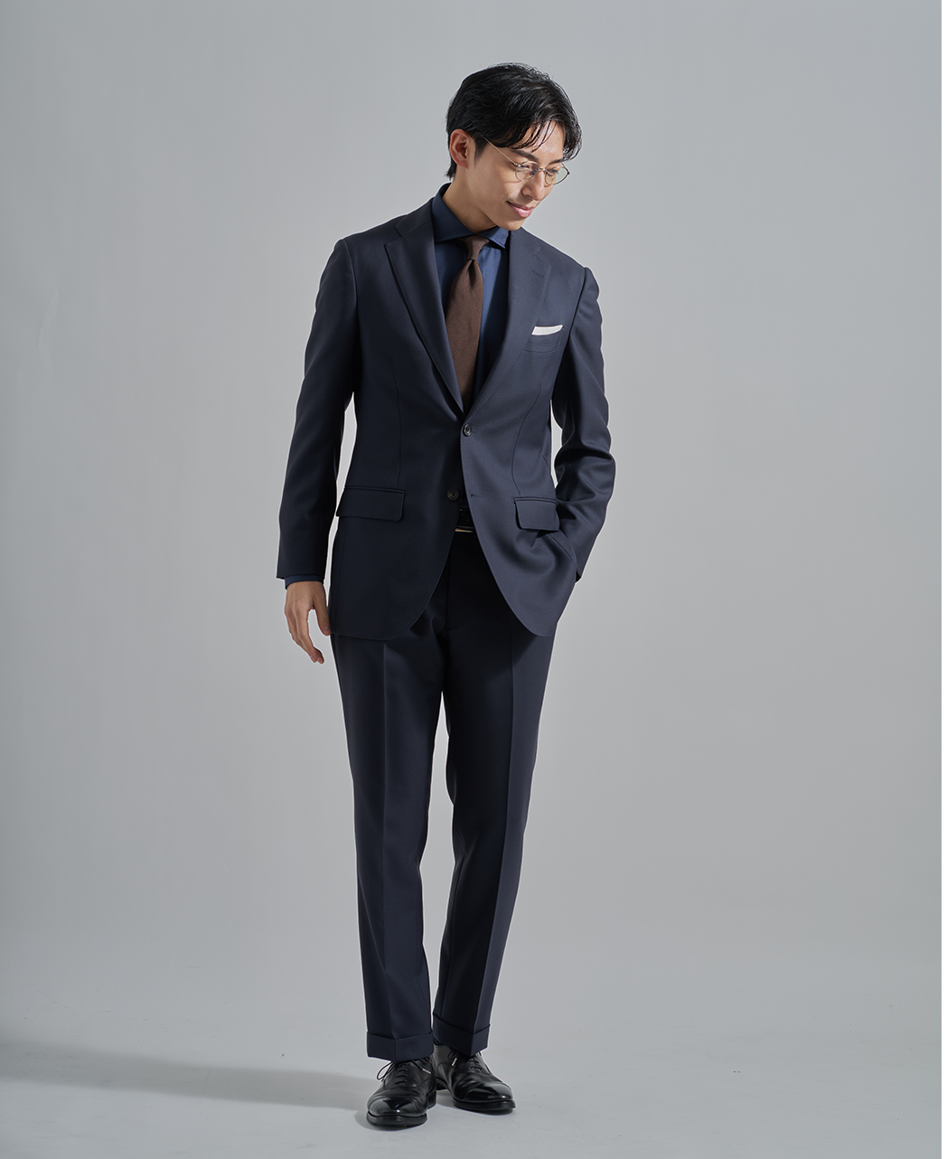 ビジネスシャツ/ウォッシャブルウール