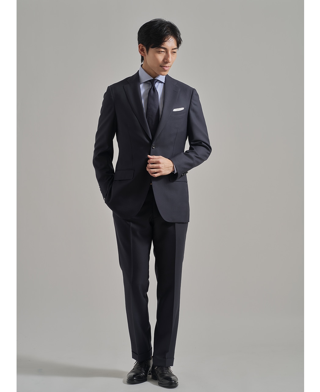 ビジネスシャツ/ツイル/イージーケア