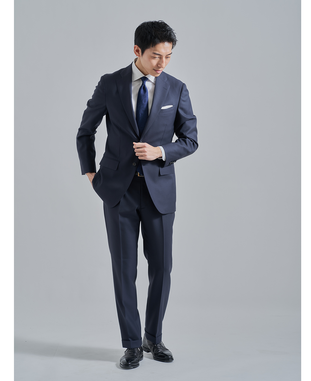 ビジネスシャツ/ツイル/イージーケア