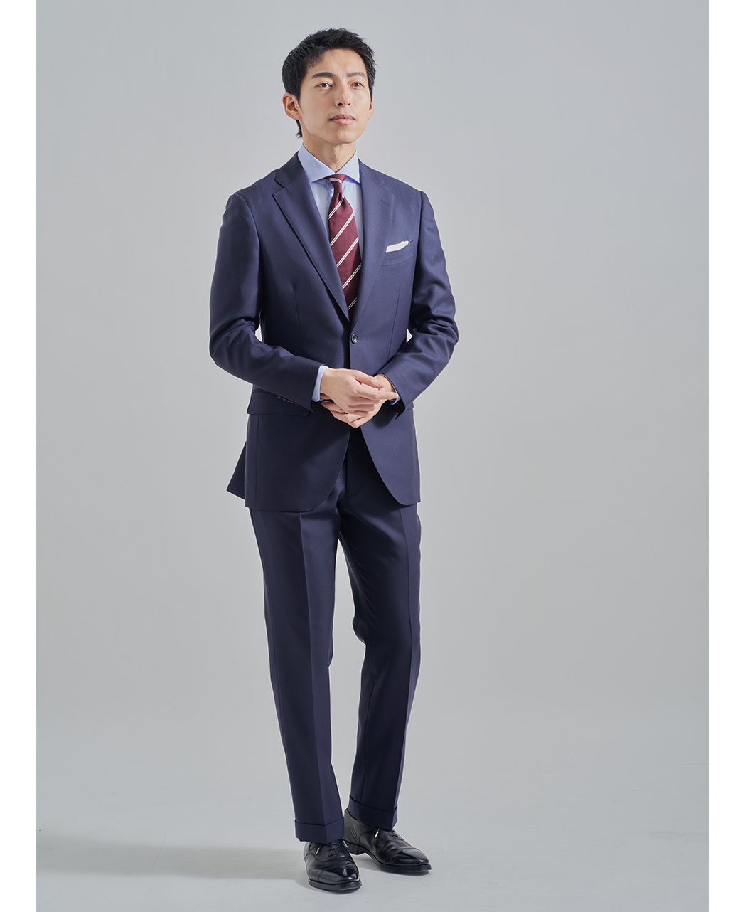 ビジネスシャツ/ツイル/イージーケア