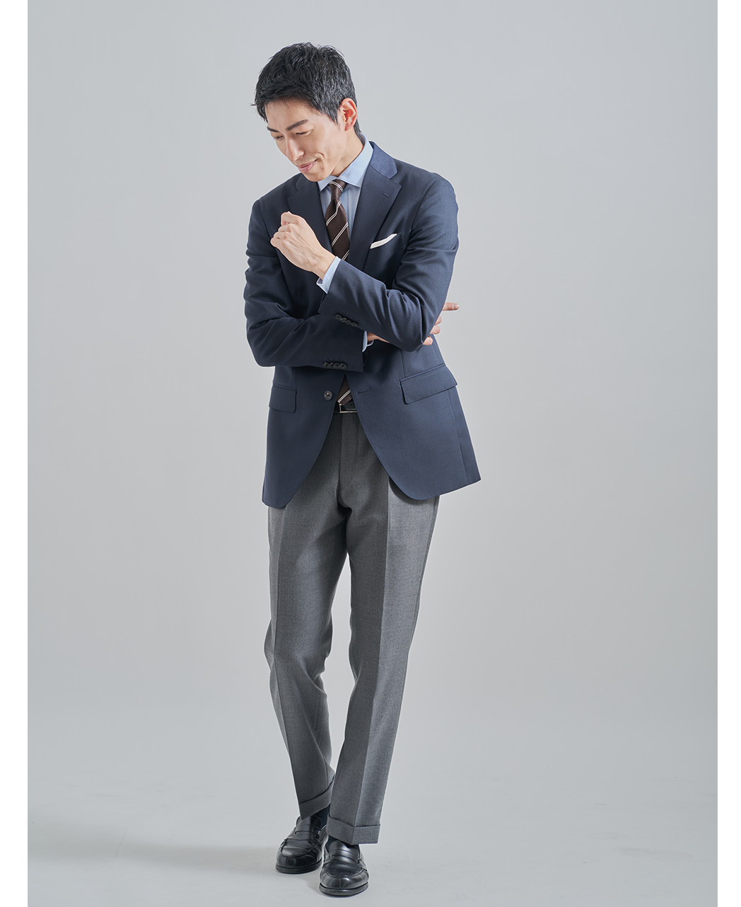 ストレッチシャツ/スムース/46ゲージ