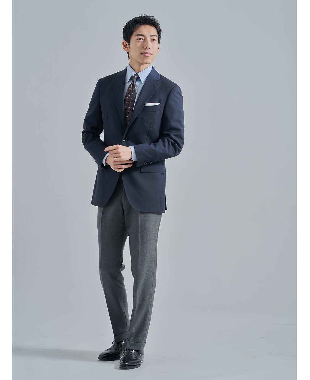 ビジネスシャツ/ピンポイントオックスフォード